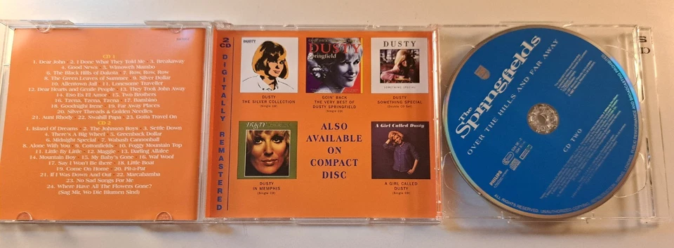 The Springfields - Over The Hills And Far Away - 2 CD Set - Mercury Records 1997 - Bild 4 von 4