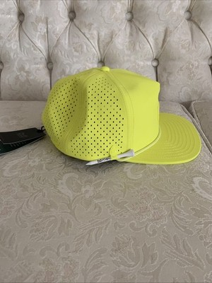 Melin Hydro Coronado Links SnapBack Hat Neon Yellow Size S | eBay