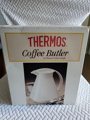 Vintage Thermos Coffee Butler Sheree 32 oz Carafe Model No 870, West Germany