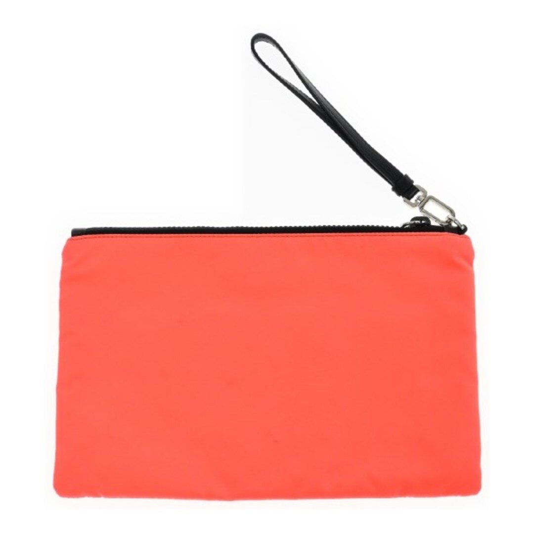 PRADA clutch bag orange Secondhand Used thumbnail 2