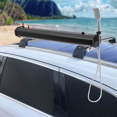 #ad 20L Portable Water Tank for Camping Roof Rack Mount Road Shower $148.09