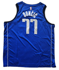 LUKA DONCIC SIGNED Nike Authentics Swingman jersey AUTOGRAPH s.56 Dallas Lakers