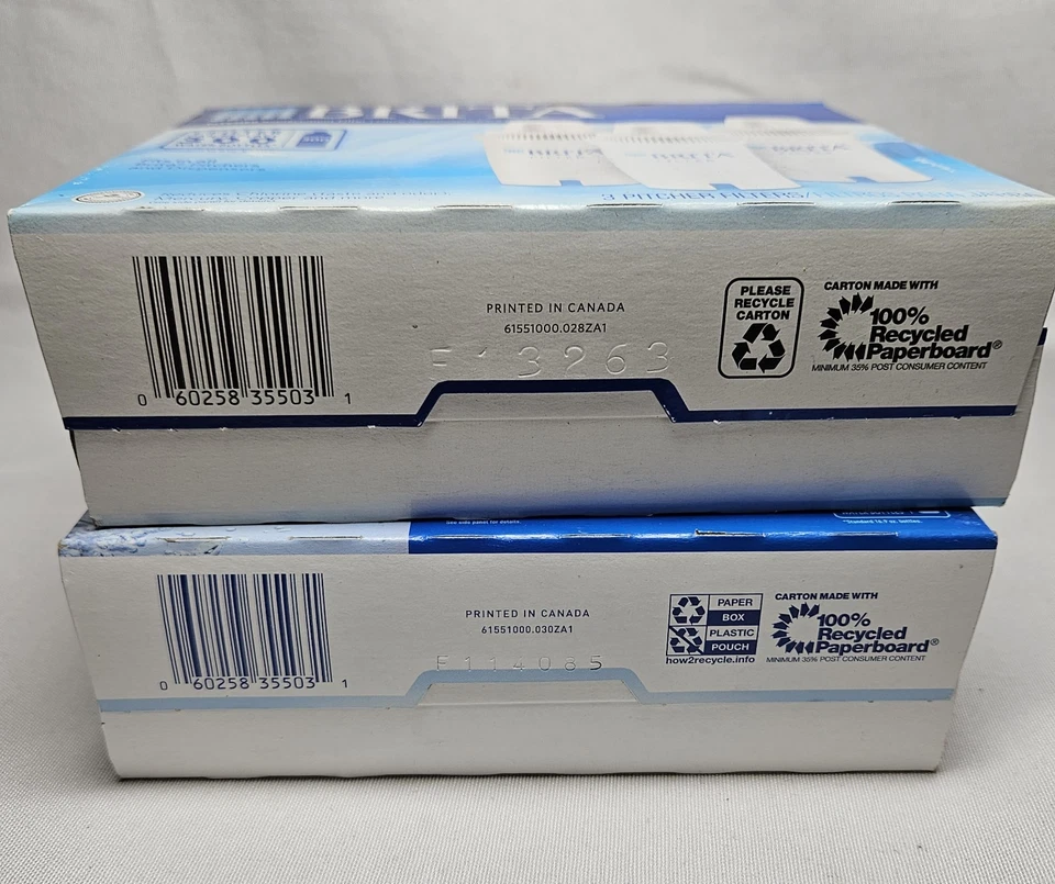 Brita Pitcher Replacement Filters 2 Boxes of 3 Total 6 Filters OB03 NEW - Image 4 of 4