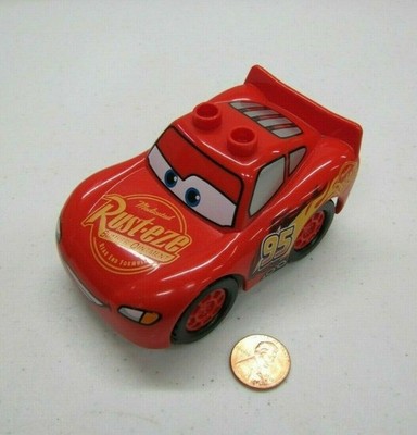 Lego Duplo Pixar Cars Lightning Mcqueen Rust-Eze #95 Radiator Springs Red Car #4