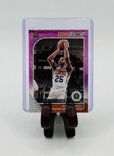 2019-20 Panini NBA Hoops Premium Stock Mikal Bridges #153 Purple Disco Prizm