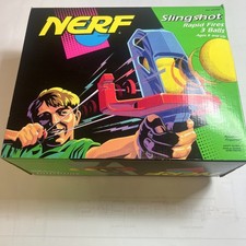 New Nerf Vintage 1990s Slingshot Rapid Fire Balls No. 60350