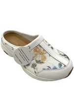 Easy Spirit Women's Travelport Slip-On Mules White/Floral