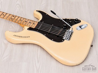 1980 Fender Stratocaster 25th Anniversary Model Vintage Guitar w