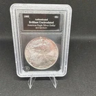Bradford Exchange  U.S. Mint American Eagle 1995 1 oz Silver Dollar .999 BU