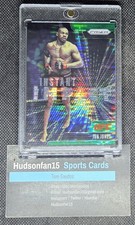 Jon Jones 2021 Panini Prizm UFC Instant Impact #5 Green Pulsar 13/25 Heavyweight
