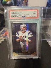 💥2014 Panini Rookie And Stars Tom Brady Longevity Gold /10
