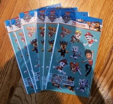 Lot of 6 American Greetings Paw Patrol Sticker Packs NIP