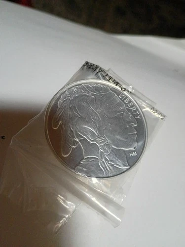 2015 Indian Head Buffalo USA Silver 1 troy oz .999 Fine Silver Round