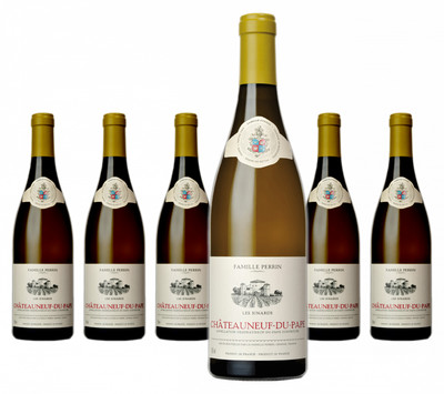 6 x Famille Perrin Les Sinards Châteauneuf Du Pape AOC Blanc   2024