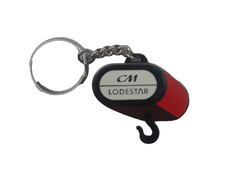 CM LODESTAR INDUSTRIAL HOISTS LIFTING EQUIPMENT ADVERTISING KEYCHAIN KEYRING