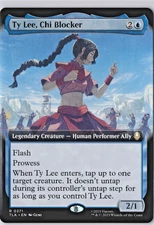 MTG Avatar Ty Lee, Chi Blocker 0371 TLA Extended Art Magic The Gathering NM