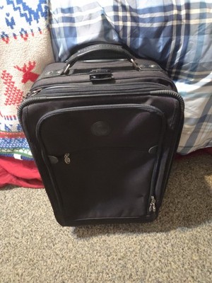 Ricardo Beverly Hills Carry On Luggage Rolling Wheels Travel Suitcase