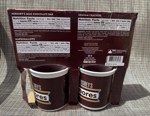 Coffret cadeau Hershey Smore's 2 tasses sans ingrédients - Photo 3/7