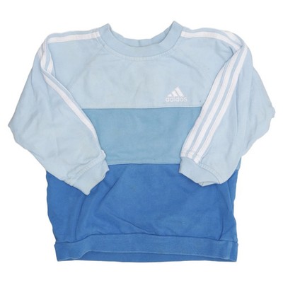 Adidas, Sweatshirt, Größe: 92, Blau, Baumwolle, Einfarbig, Unisex (Kinder) #uUx