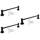  3 Pieces Towel Racks for Bathroom Kitchen Holders Adjustable Hanger