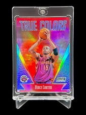 1999/00 Topps Stadium Club VINCE CARTER TRUE COLORS REFRACTOR CHROME HOLO SSP