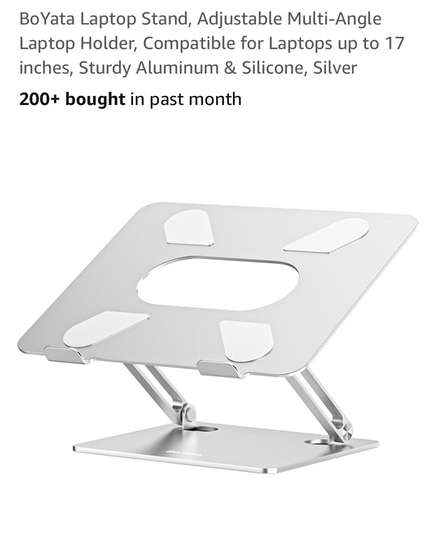 BOYATA ADJUSTABLE LAPTOP STAND