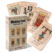 Tarot Cards for Beginners Deck with Meanings Astrology 78 Cards