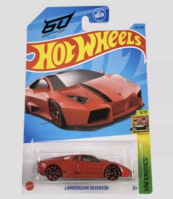 2023 Hot Wheels 224/250 Lamborghini Reventon 8/10 HW: EXOTICS {RED}