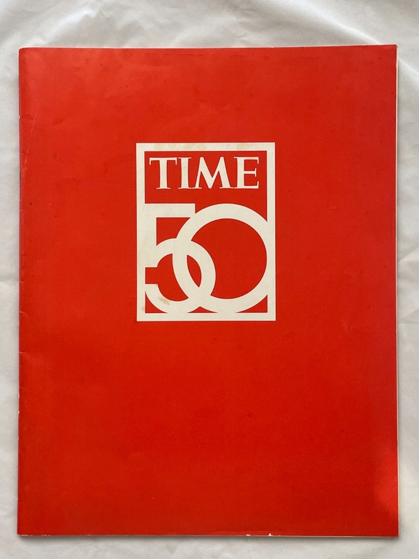 50 Years of Time Magazine Covers 1923- 1973  ~ Commemorative Issue 1974  Nice