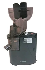 Canoly-001 Masticating Juicer, 250W, 3.5-inch Large Chute for Vegetable + Fruit