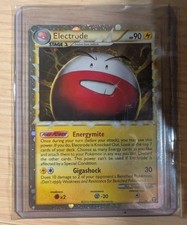 2010 Pokemon Electrode 93/102 PRIME HGSS Triumphant Holo Rare NM. Condition