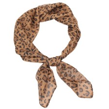 Image of Modern Leopard Print Scarf Decorative Headscarf Hair Wrap Neckerchief Must Have