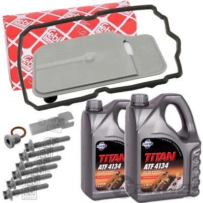 FEBI BILSTEIN FEBI FILTRO HIDRÁULICO TRANSMISIÓN 7G TRONIC + ACEITE TRANSMISIÓN MERCEDES W203 W211 W212