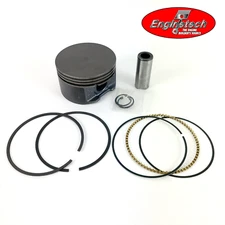 Single Piston & Ring Kit Dodge Jeep Mits 3.7L 4.7L K3060 P3060 .50 Over 99-12