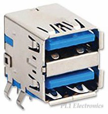 MOLEX   48406-0003   CONNECTOR, USB 3.0 A, RCPT, 18POS, TH