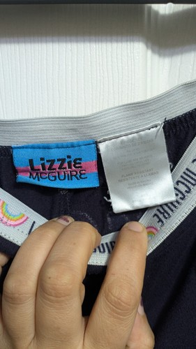 Lizzie McGuire I'm Cool Navy Blue Size 6X Little Girls Pants - Picture 3 of 4