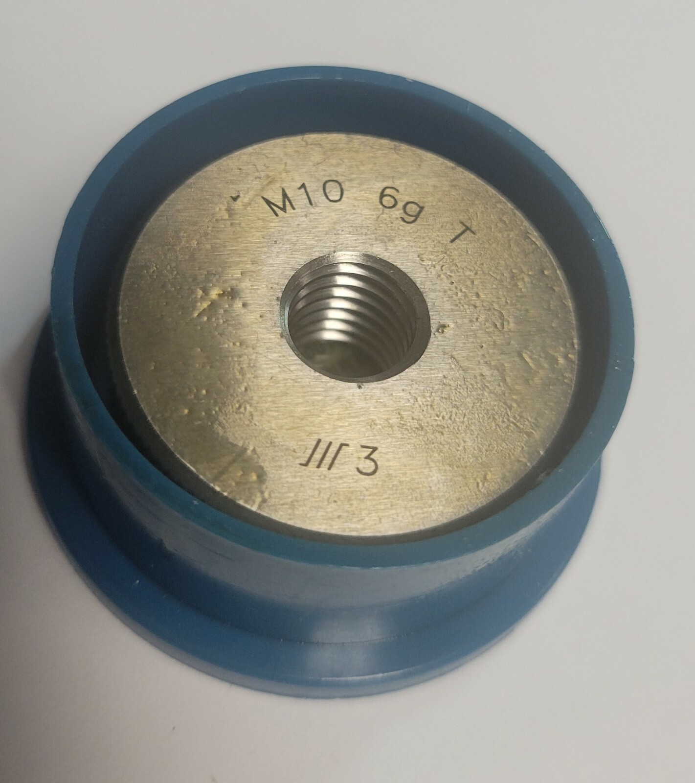 M10 6g T-Type Metal Ring Gage JI-3 GB/T3934-2003 Standard-image
