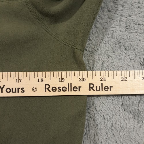 Patagonia Kids Jacket Full Zip Hoodie Youth Size 2XL 16-18 Green Outdoor Fleece - Picture 7 of 10