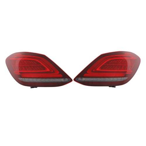 For 19-21 Mercedes-Benz C300 LED Tail Lights Left+Right Rear Brake Light Lamps - Bild 2 von 49