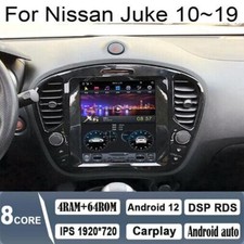10.4" Android Navigation Car Gps Tesla Style For Nissan Juke 2010 2019 Carpaly