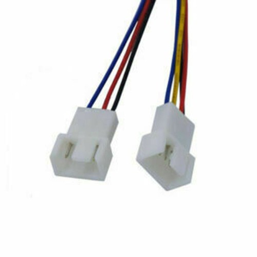 Graphics card fan cable 26AWG Rame Stagnato Filo 4Pin A 2 Vie CPU Accessorio - Picture 9 of 10