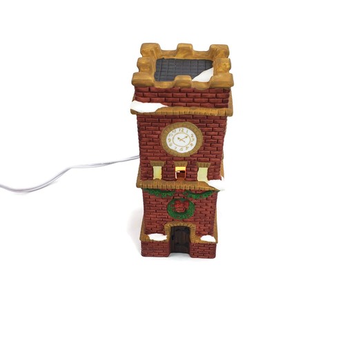 Dickens Collectables Towne Series Clock Tower Porzellan in Original Box 1997 - Bild 8 von 12