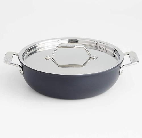 All-Clad 4-Qt. Everyday Pan with Lid HA1 Hard-Anodized Non-Stick C&B Exclusive