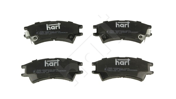 Hart 223 156 Bremsbelag Satz, Scheibenbremse FüR Hyundai-image