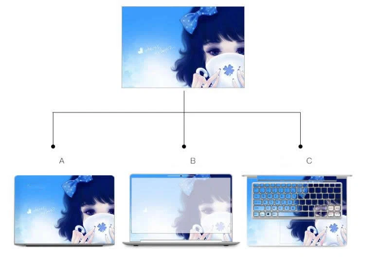 Dazzle Vinyl Laptop Special Sticker For MSI GP68 GP68HX 2023 - Image 3 of 4