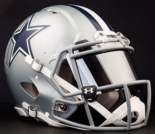 ***CUSTOM*** DALLAS COWBOYS NFL Riddell Speed AUTHENTIC Football Helmet