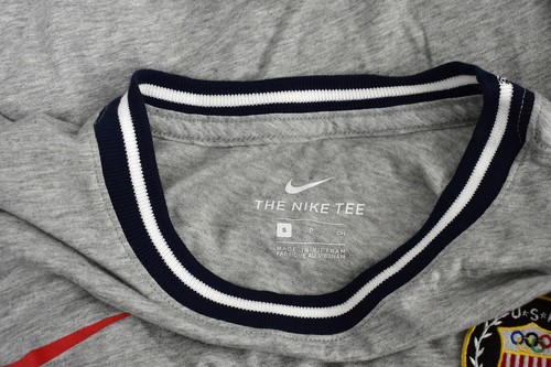 Men's Nike Sportswear Team USA SMALL Gray T-Shirt Sportswear Short Sleeve NWT - Bild 9 von 9