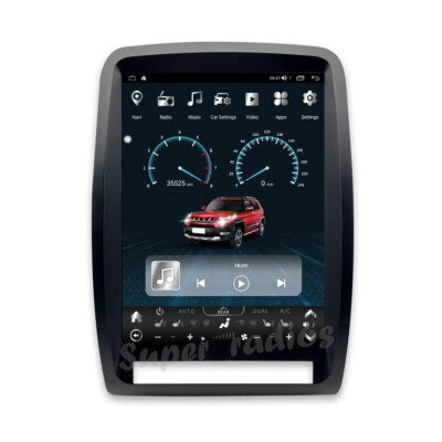 Android 10 Tesla Style Smart Gps Radio Screen For Dodge Durango 2011 2012 2013