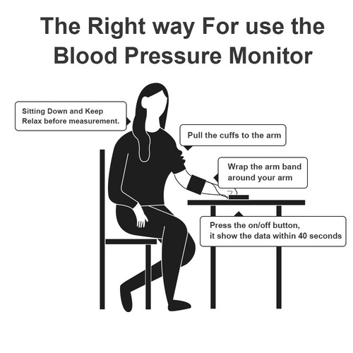 Portable Ambulatory Blood Pressure Monitor Patient Monitor 24h NIBP Holter+ Cuff - Picture 6 of 22