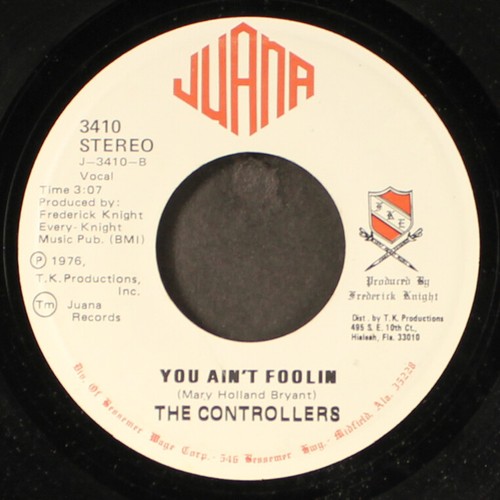CONTROLLERS: this train / you ain't foolin JUANA 7" Single 45 RPM - Picture 2 of 2